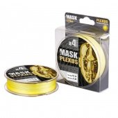*Леска плетёная AKKOI Mask Plexus 125m (yellow) d0,14mm