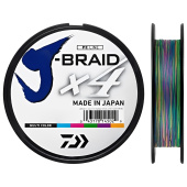 Леска плетеная DAIWA J-BRAID X4E MULTI COLOR